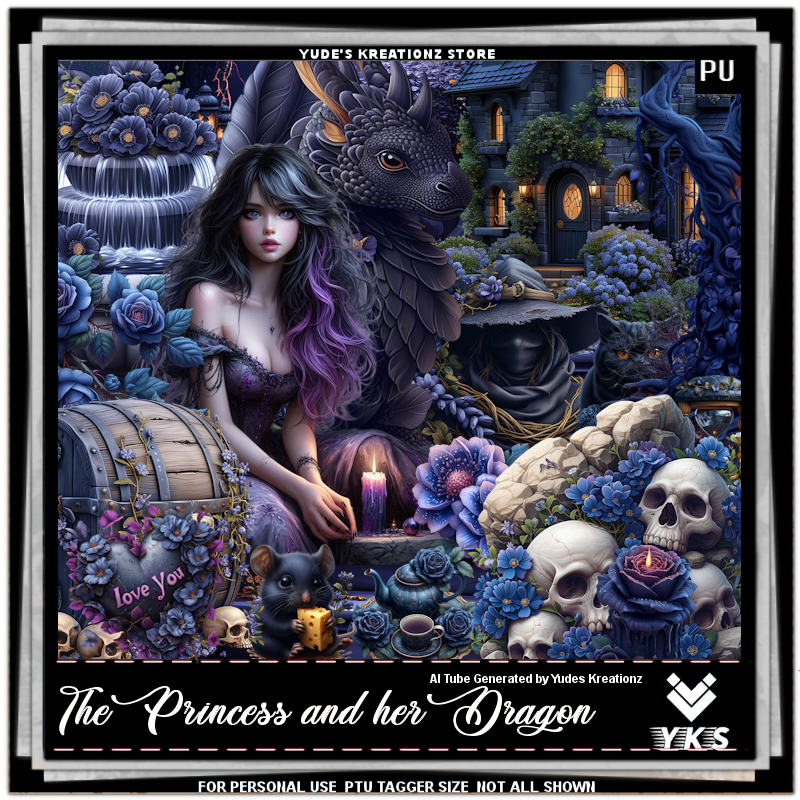 (image for) YKS- The Princess and her Dragon